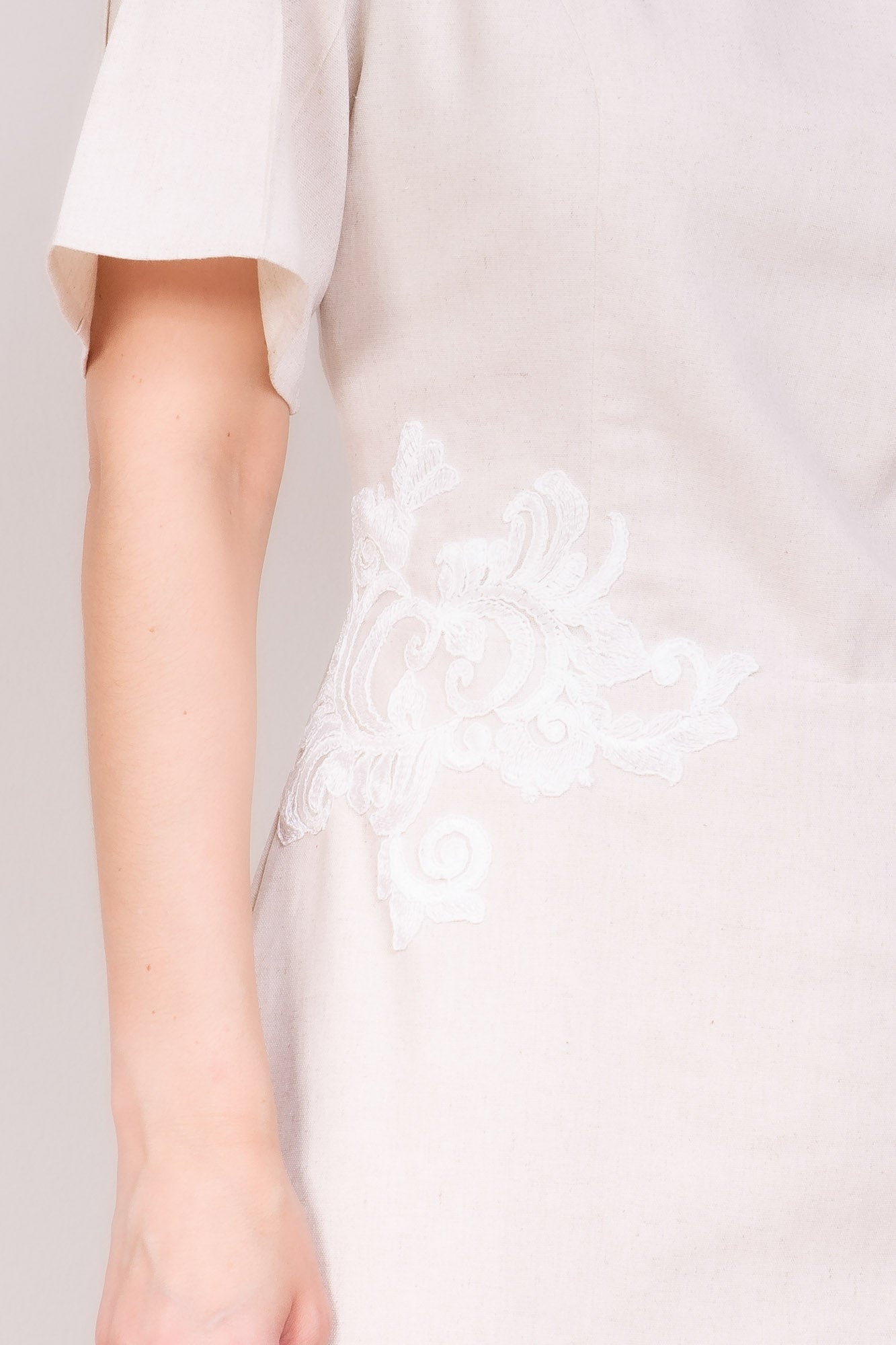 Vestido de Linho Longo